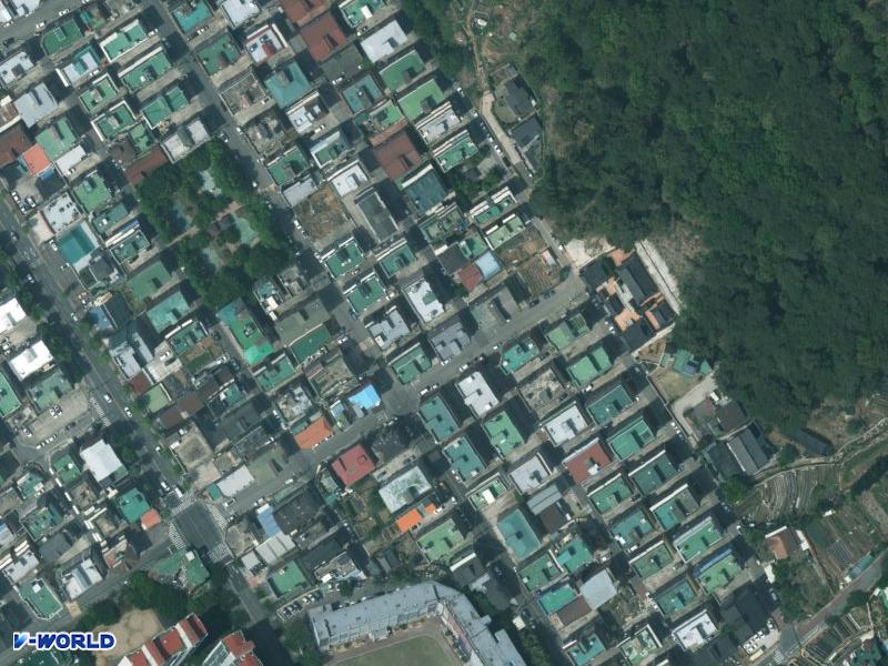 삼성골드빌라 항공사진