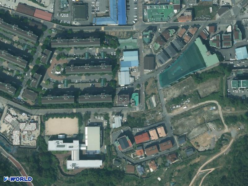 금화 항공사진