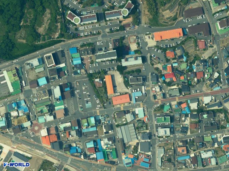 연립주택 항공사진