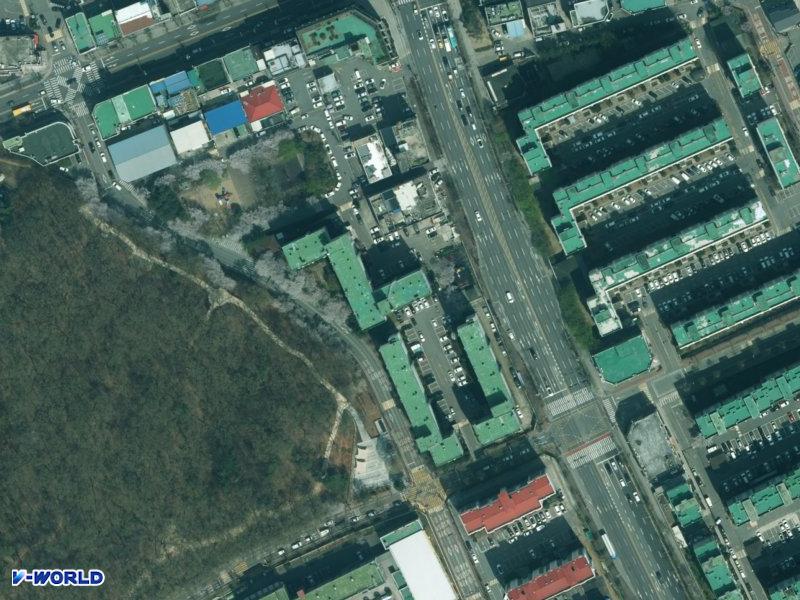 지산현대 항공사진