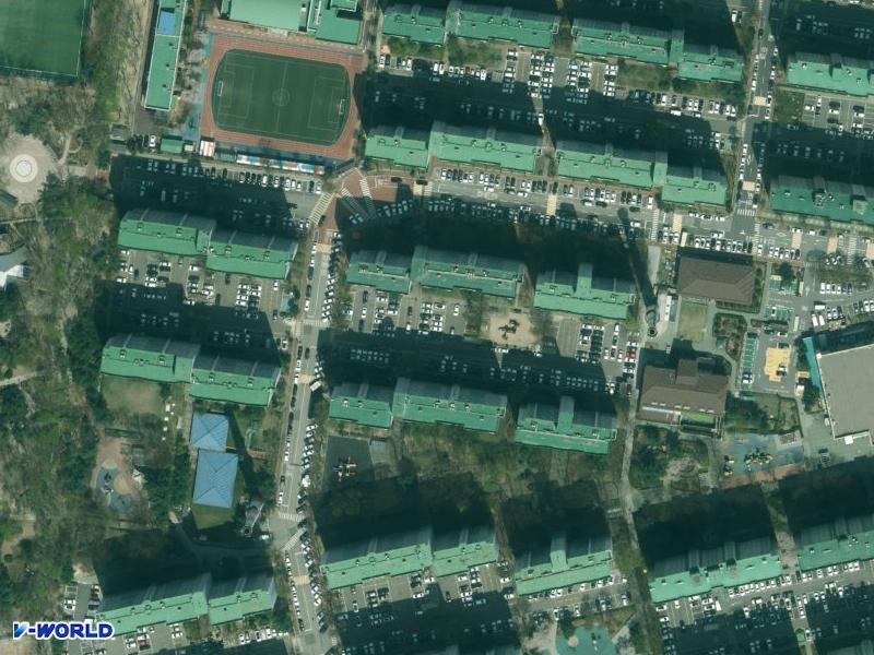상계주공16단지 항공사진