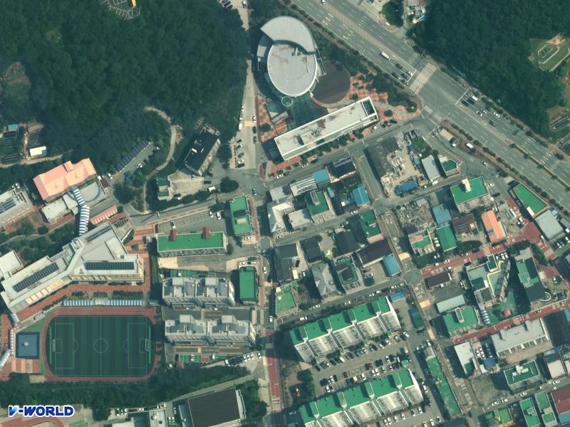 완도읍 가용리 1048-5 공동주택 ((주)흥진건설) 항공사진