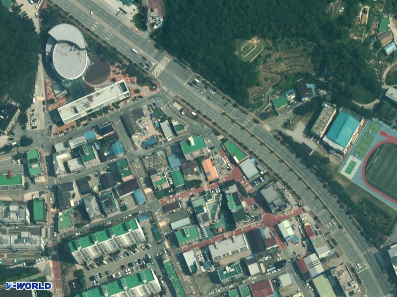 청해파크빌 항공사진