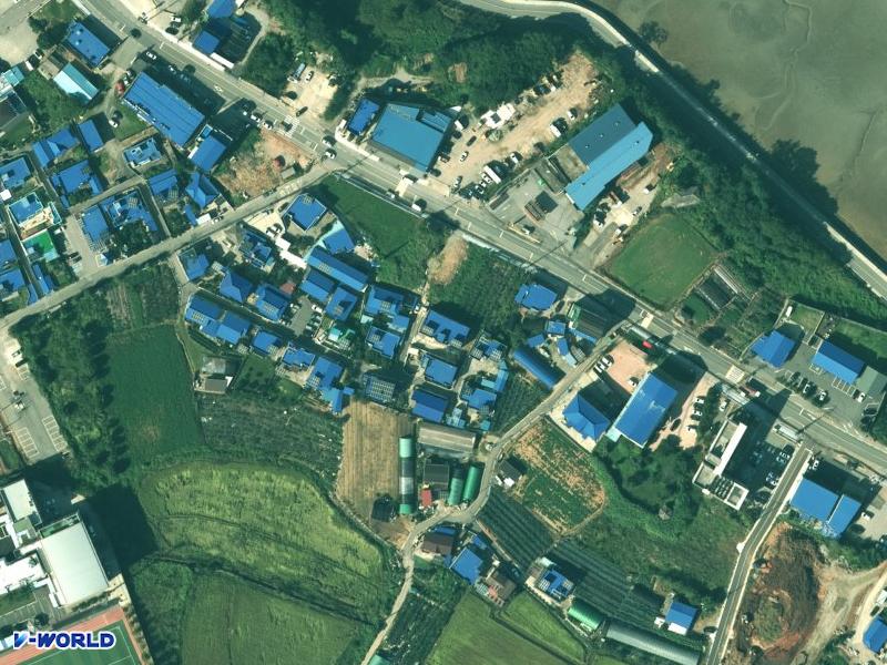 다세대주택 항공사진