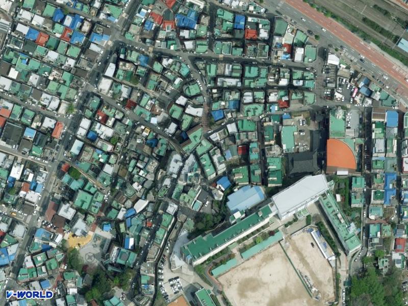 신나래빌라 항공사진