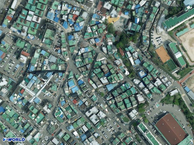 삼화빌라 항공사진