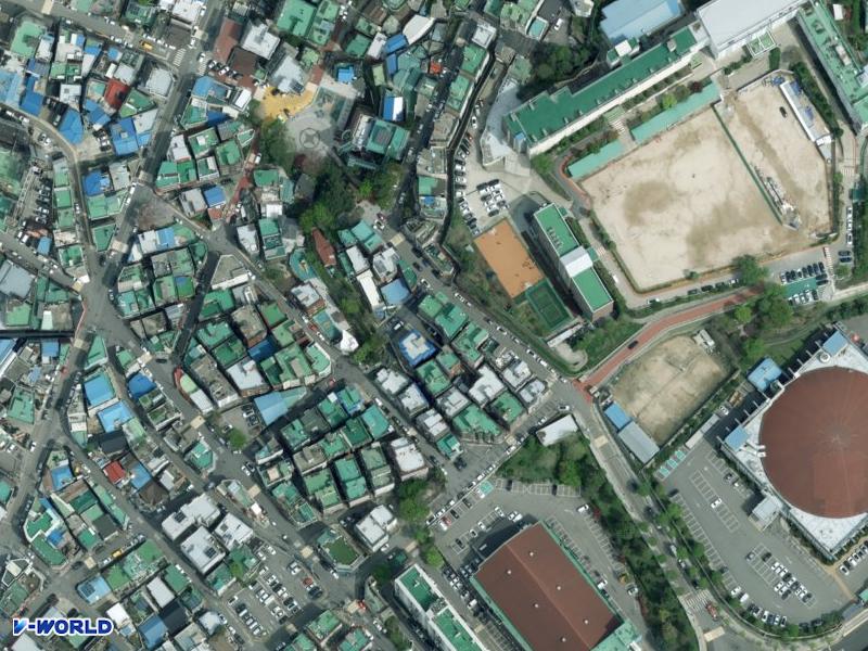 영산빌라 항공사진
