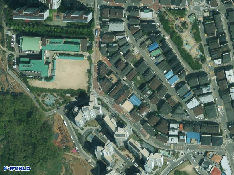 현대캐슬 항공사진
