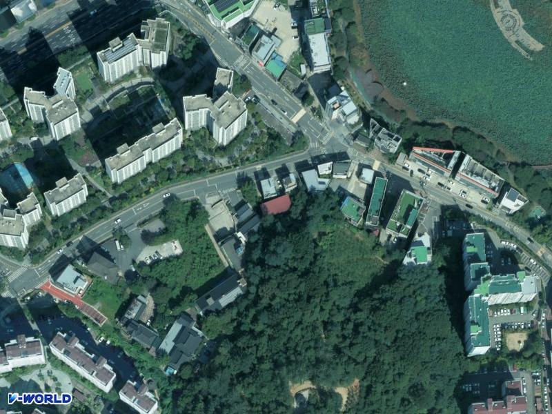 다세대 주택 항공사진