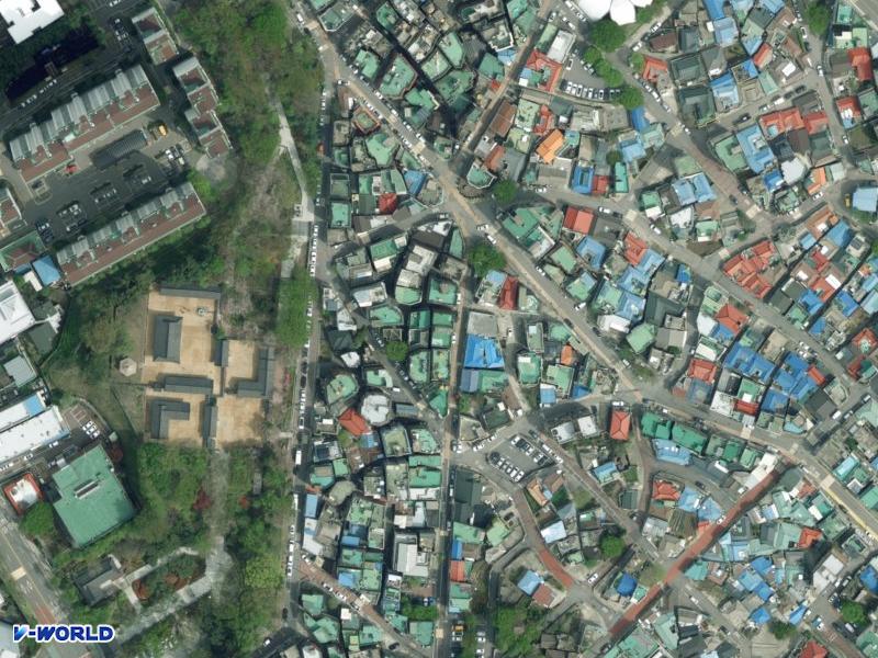 남승주택 항공사진