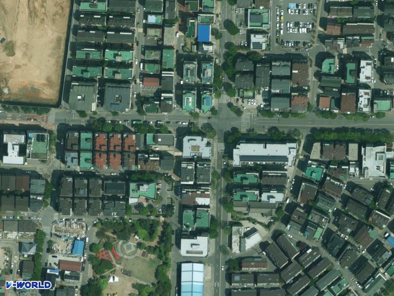 나라사랑채 항공사진