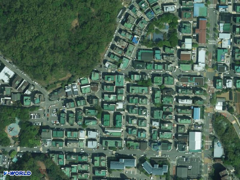 강진주택 항공사진