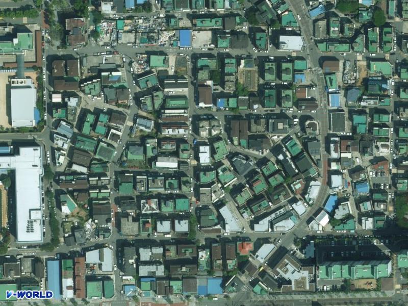 삼성그린빌라 항공사진