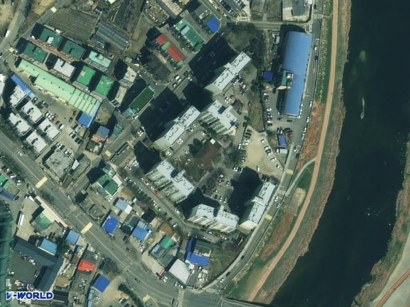 상패주공 항공사진
