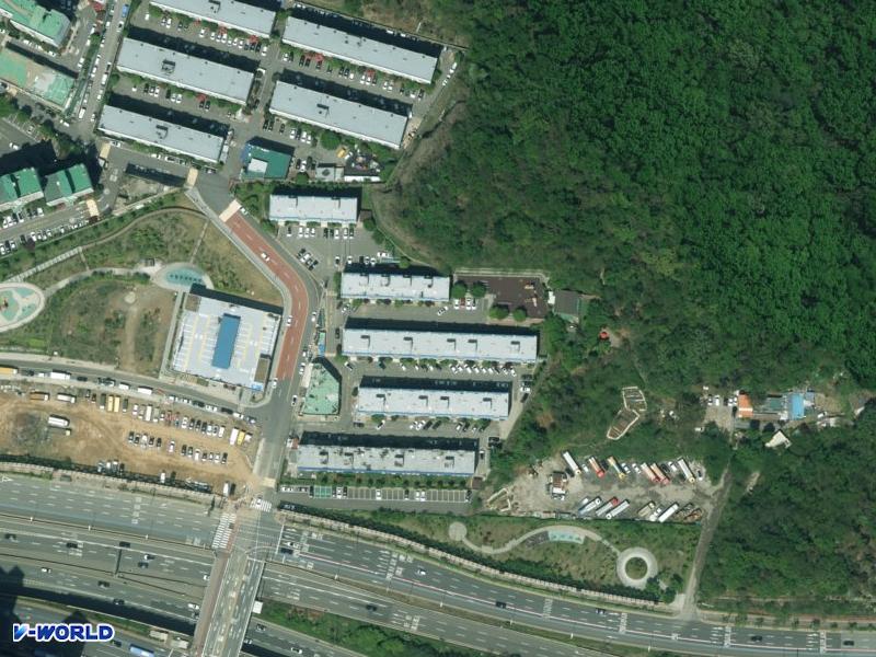 대우자동차사원 항공사진