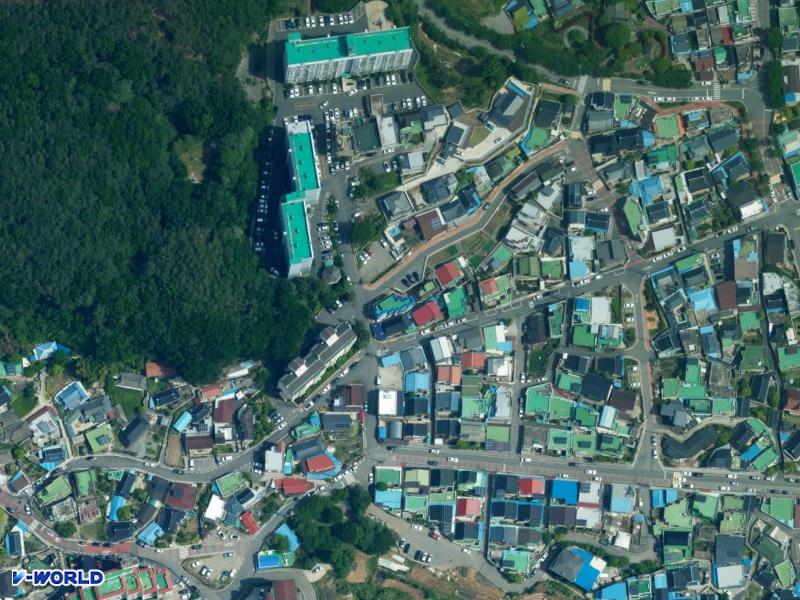 다세대주택 항공사진