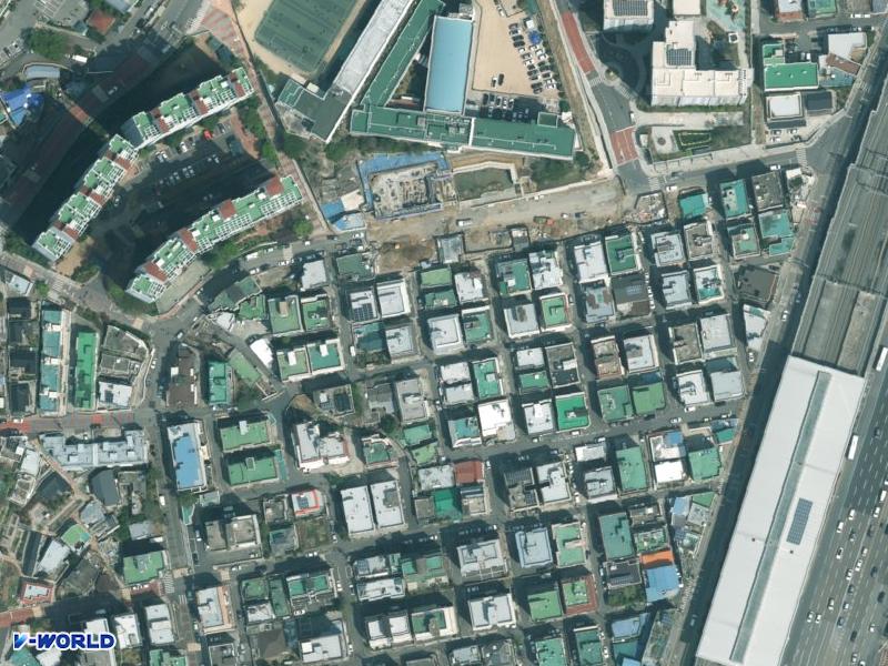 반도하이빌 항공사진
