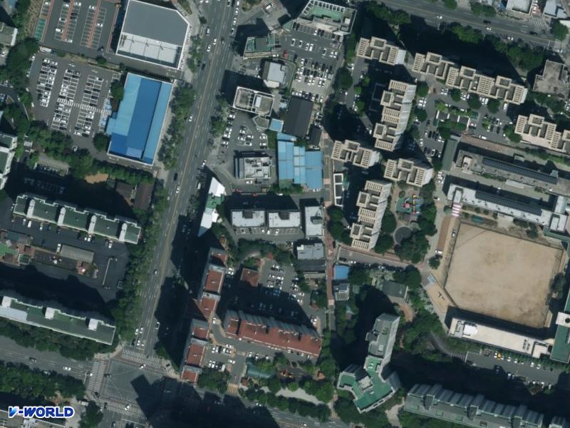 그랜드캐슬102동 항공사진