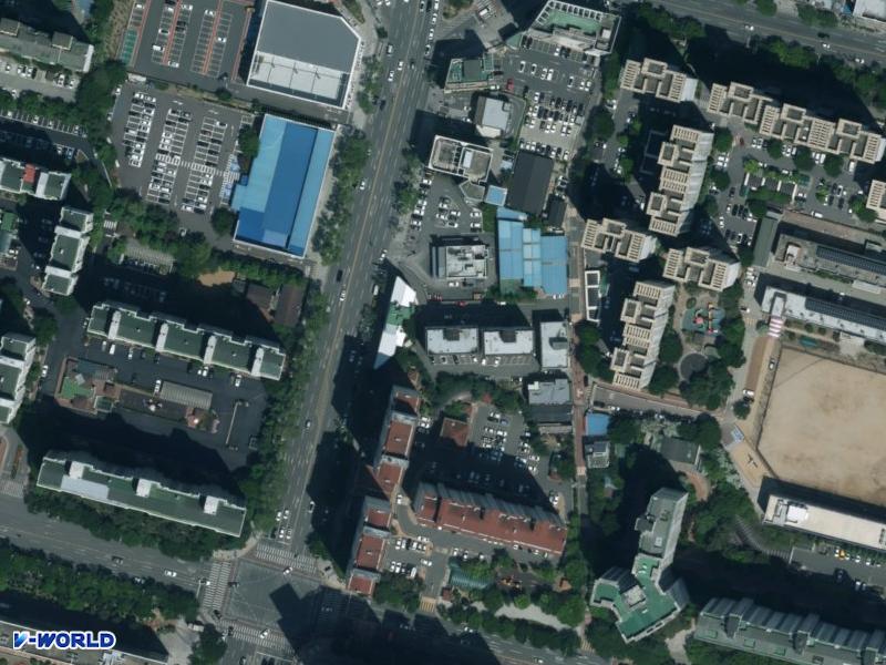 그랜드캐슬 103동 항공사진