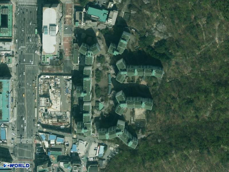 상계수락파크빌 항공사진