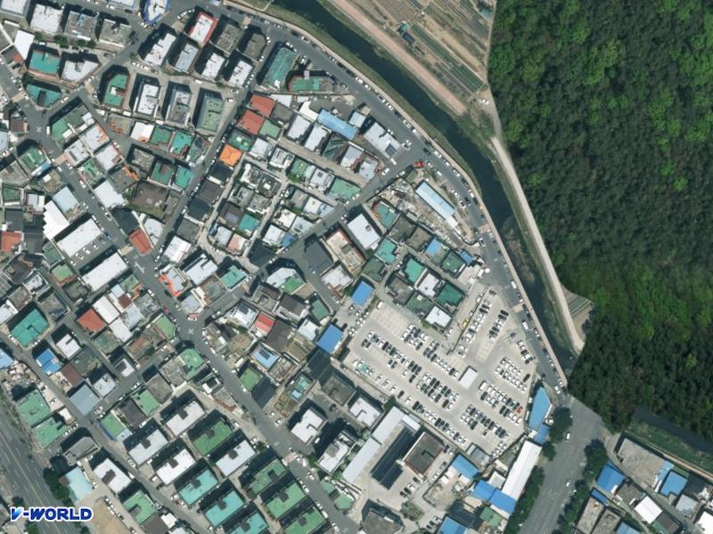 다세대주택 항공사진