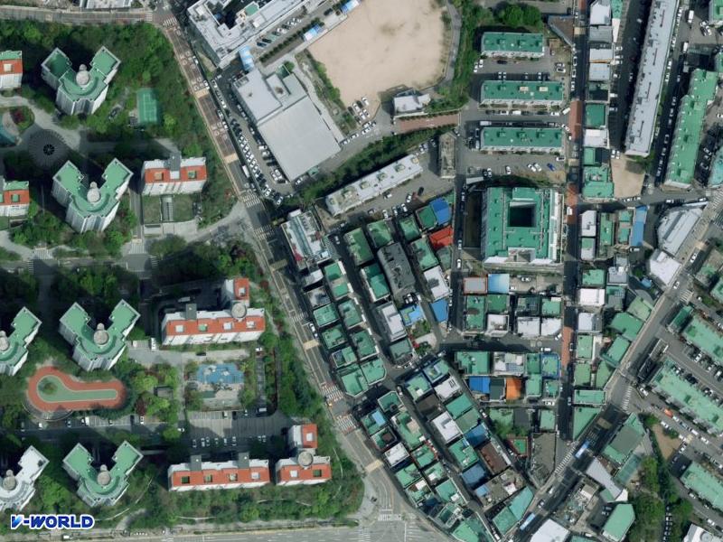 영인캐슬2 항공사진