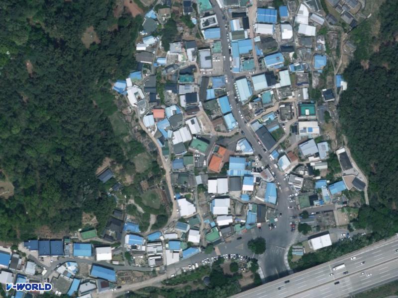 청산빌라 항공사진
