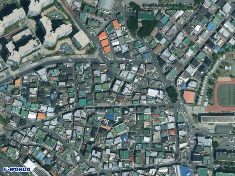 백합빌라 항공사진