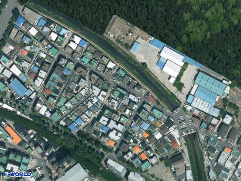 덕산빌라 항공사진