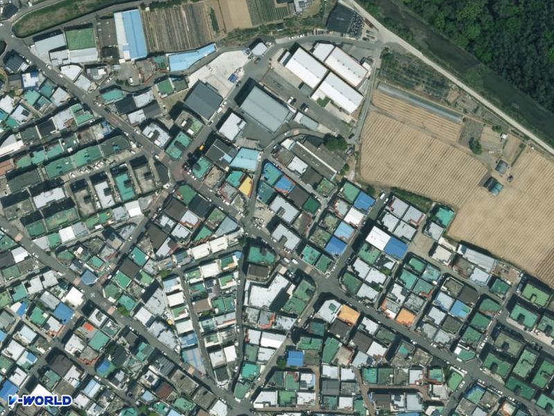 윤지빌라 항공사진