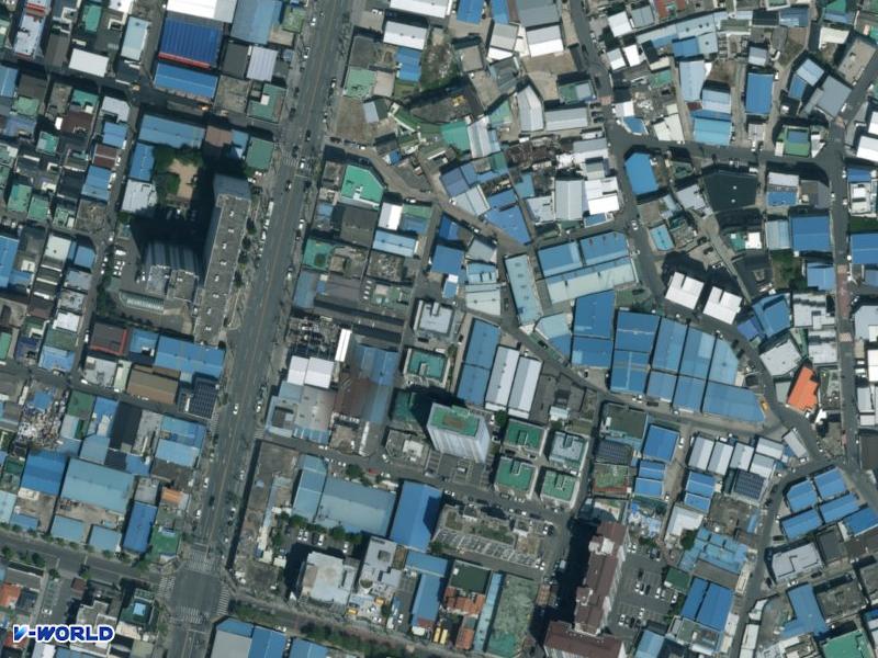 주산빌라트 항공사진