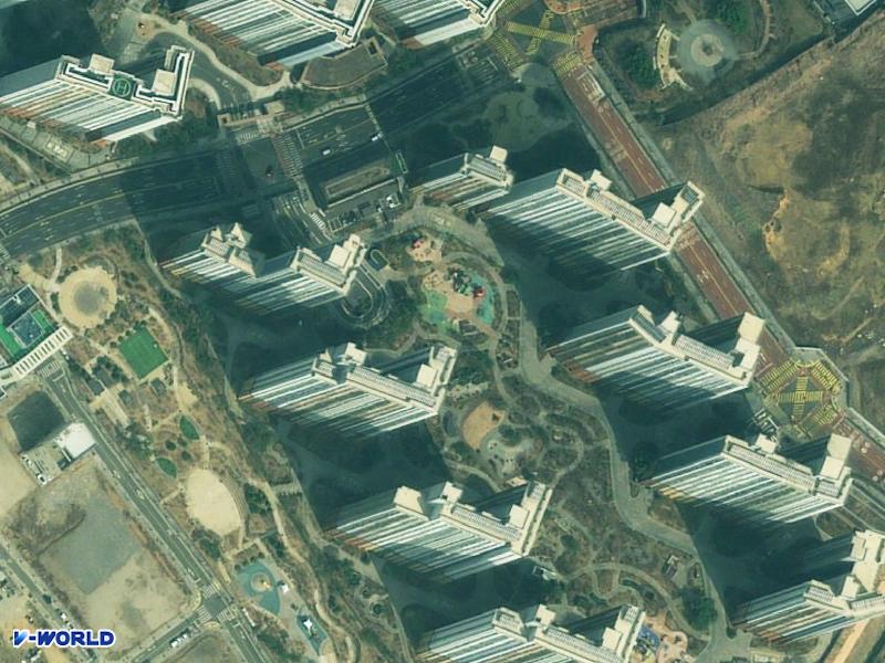 일산자이 더 헤리티지 항공사진