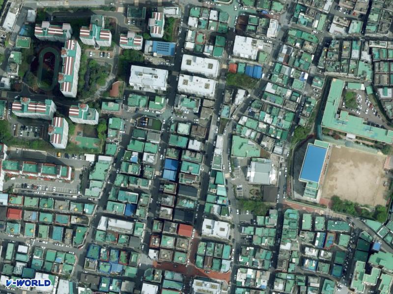 인수빌라 항공사진