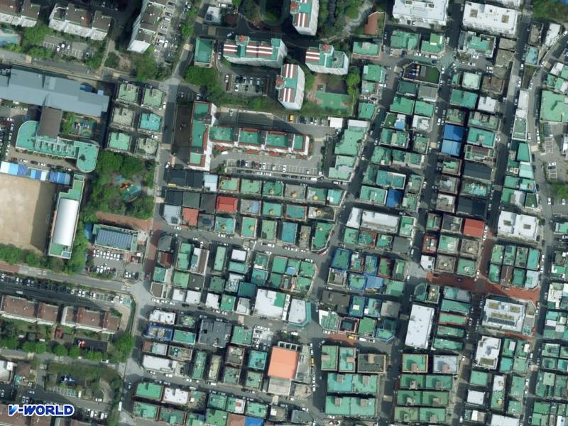삼미다세대 항공사진