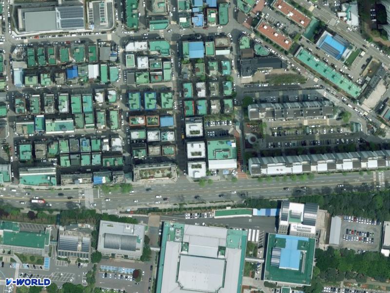 골든힐 항공사진