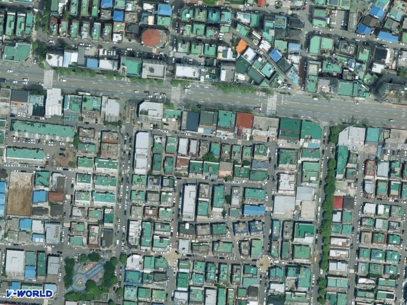 태광다세대주택 항공사진