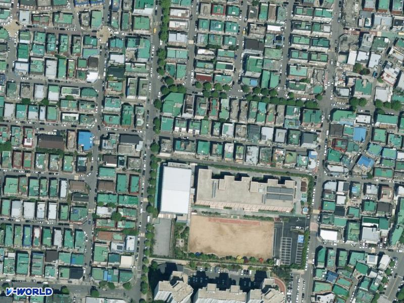 삼우다세대 항공사진