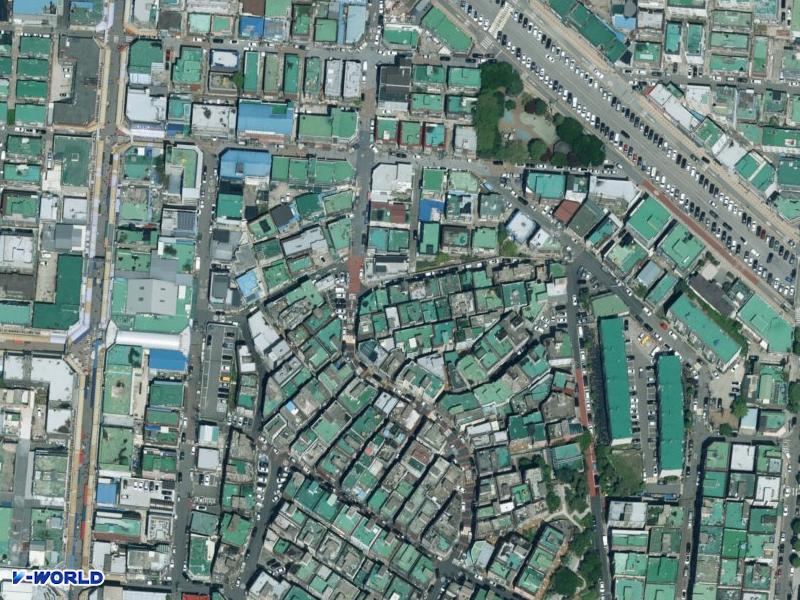 정방아트빌리지 항공사진