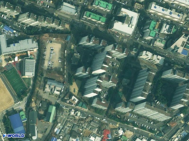 일산5차동문 항공사진