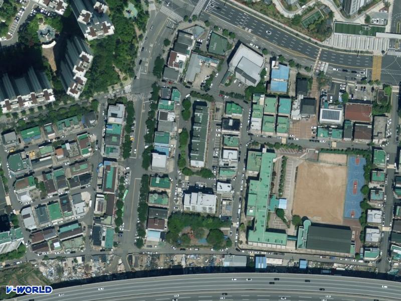 호산 항공사진
