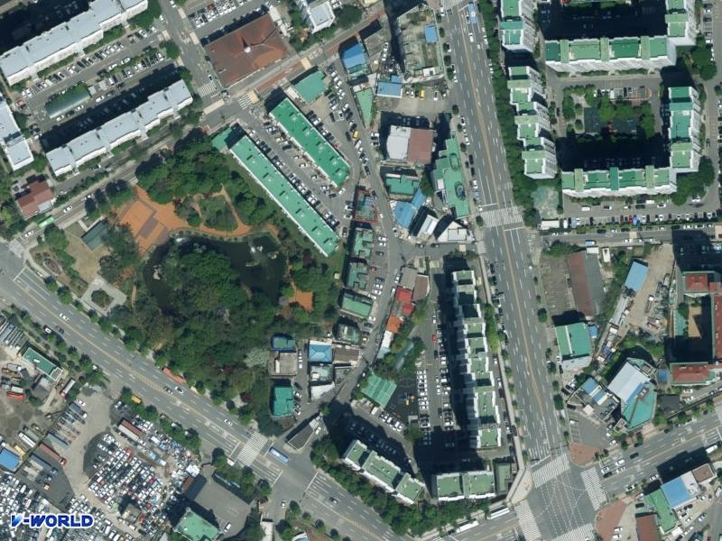 삼광주택 항공사진