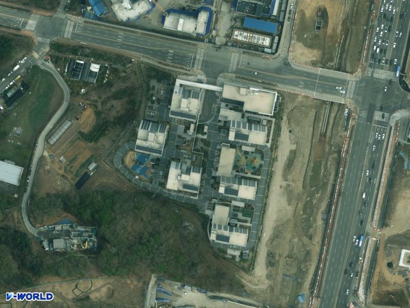 과천포레드림 항공사진
