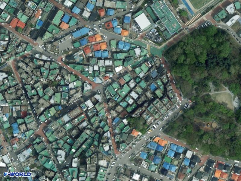 삼성빌라 항공사진