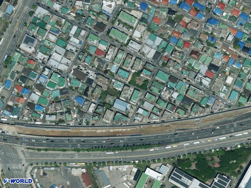 삼성다세대주택 항공사진