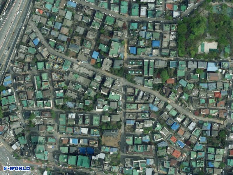 리산주택 항공사진