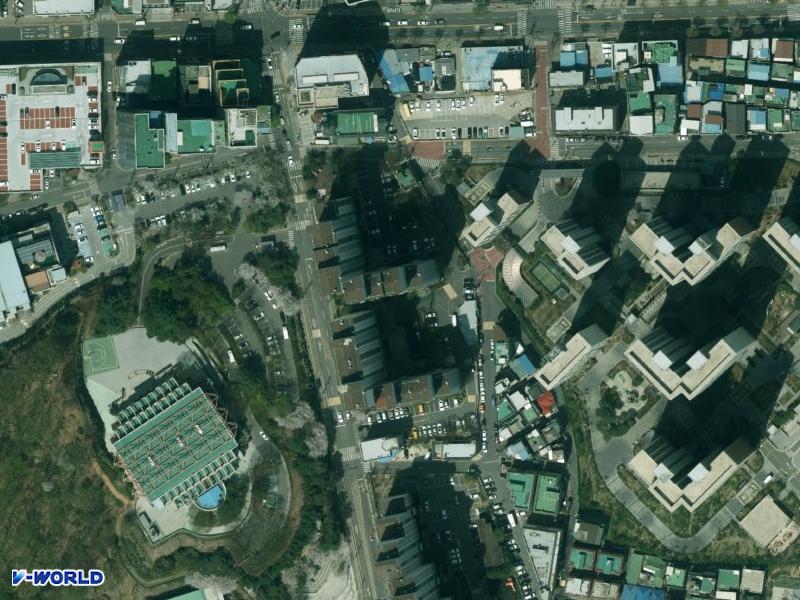 구리동방 항공사진