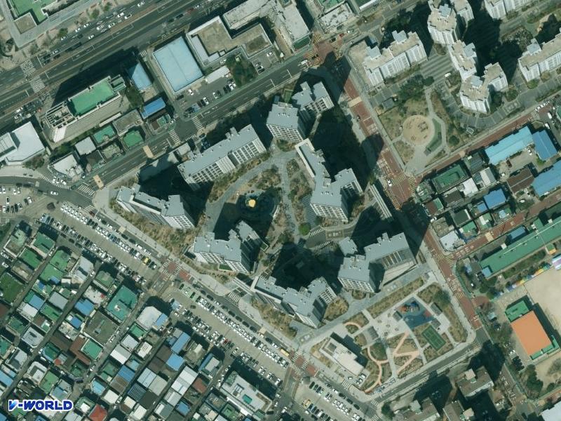 힐스테이트 구리역 항공사진