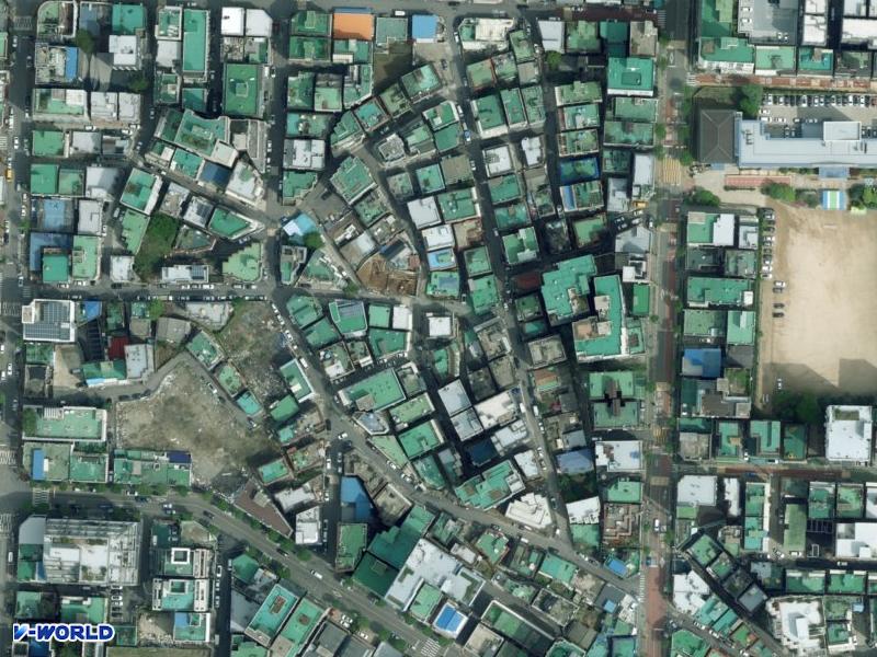 석촌빌라 항공사진