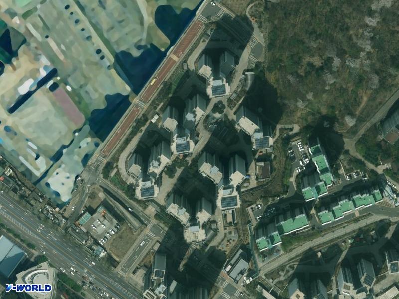 DMC SK VIEW 2단지 항공사진
