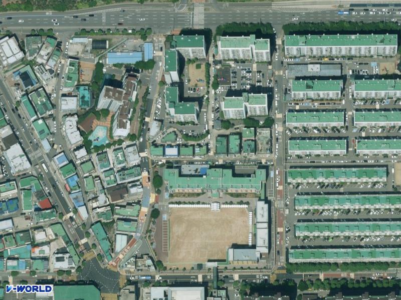 정산빌라 항공사진